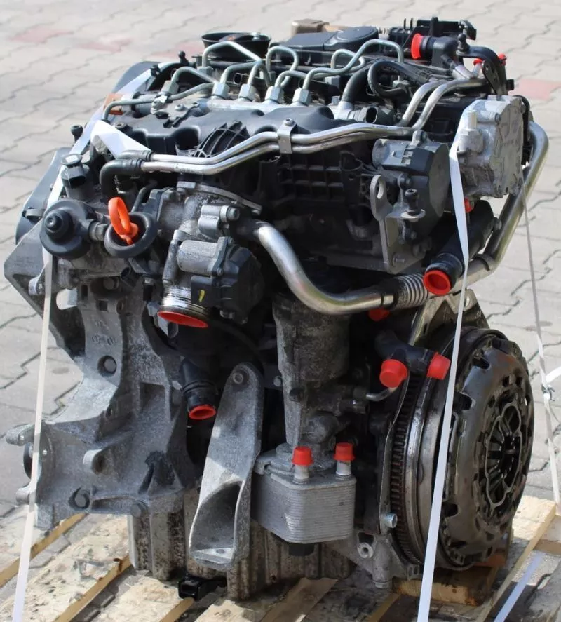 Preview of Audi 2.0 TDI CAH CAHA A4 A5 A6 Seat - 64 Tkm - MOTOR KOMPLETT