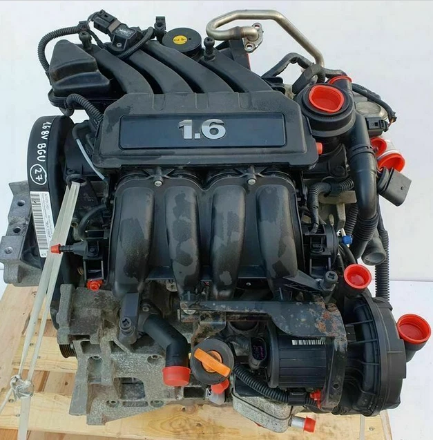 Preview of VOLKSWAGEN 1.6 BGU GOLF CADDY PASSAT AUDI SEAT SKODA - 82 Tkm - MOTOR UNKOMPLETT