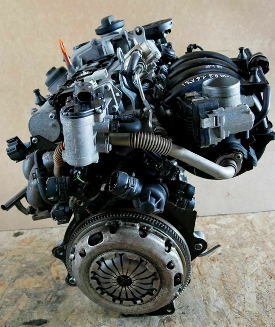 Preview of VOLKSWAGEN 1.6 FSI BLF EOS GOLF TOURAN AUDI SKODA - 82 Tkm - MOTOR KOMPLETT