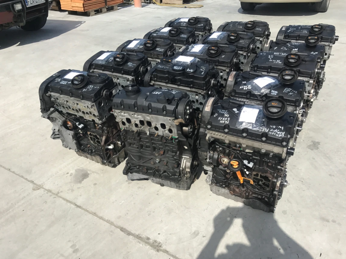 VOLKSWAGEN 1.9 TDI BRU - 86 Tkm - MOTOR UNKOMPLETT