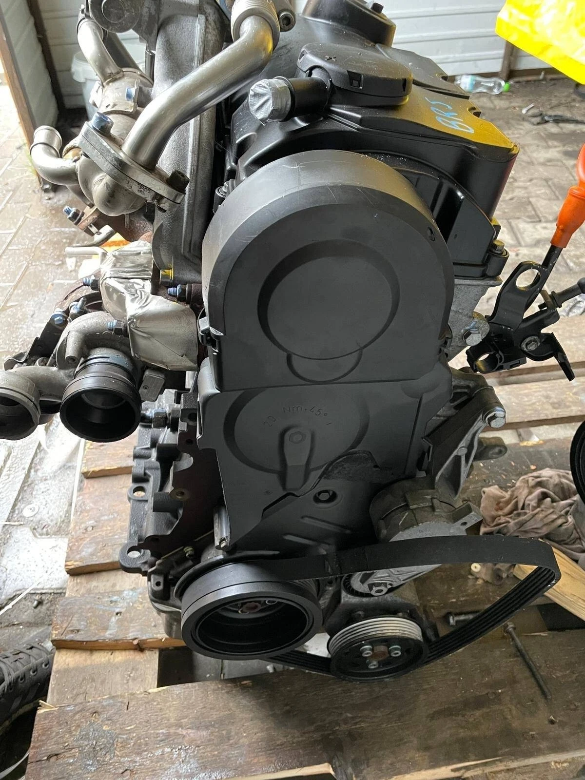 Vorschau von Volkswagen 1.9 TDI BRS BRR T5 Transporter Multivan - 67 Tkm - MOTOR UNKOMPLETT