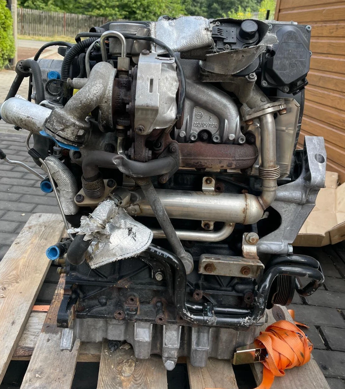 Vorschau von Volkswagen 1.9 TDI BLS BSU Caddy Touran - 67 Tkm - MOTOR UNKOMPLETT