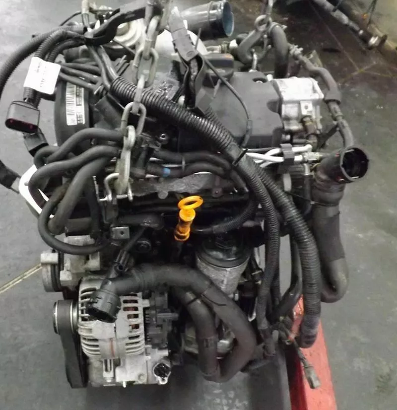 Vorschau von Volkswagen 2.0 TDI BMN Seat Skoda - 66 Tkm - MOTOR UNKOMPLETT