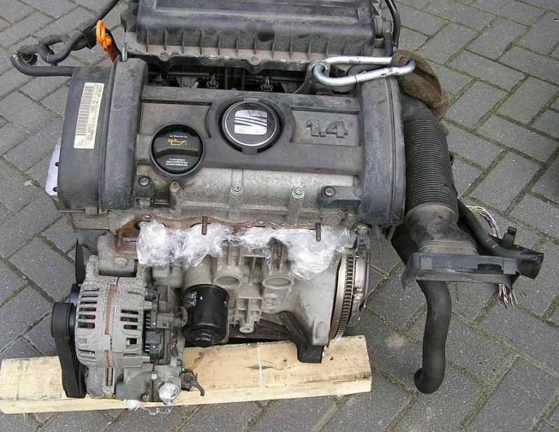 Preview of Seat 1.4 16V BXW Ibiza Toledo Leon Skoda Fabia - 78 Tkm - MOTOR KOMPLETT